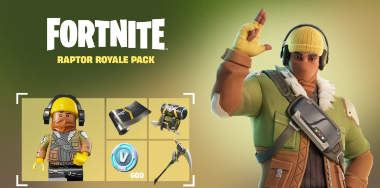 Fortnite - Raptor Royale Pack